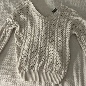 Cute knit knot sweater